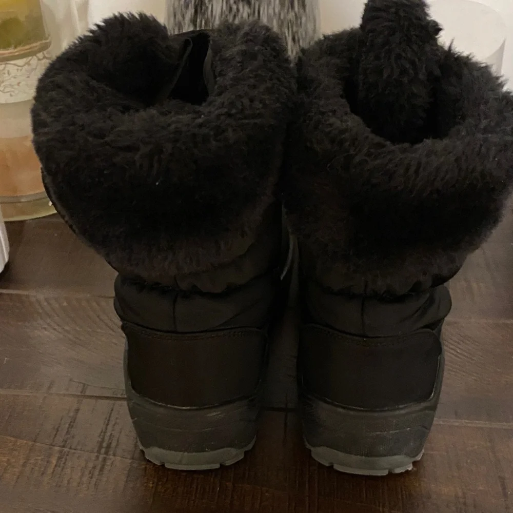 Pajar Canada Kimmi Nylon Insulated Winter Boots With Ice Grippers Size 5/5.5 - Picture 7 of 15